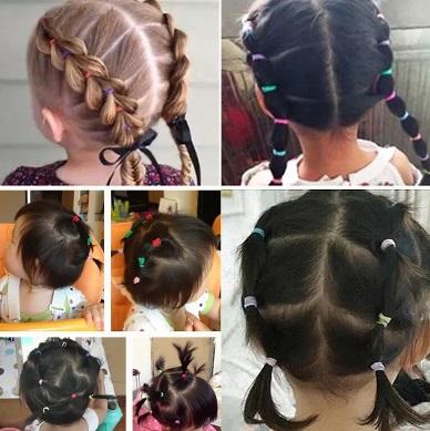 Elastike za lase ali ustvarjanje (v vrečki je cca 500 elastik)