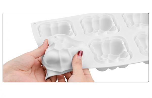 Puhasti 3D oblaki - silikonski kalup