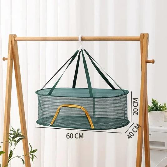 Sušilec z zadrgo za zelišča, začimbe, zeli, sadje,....