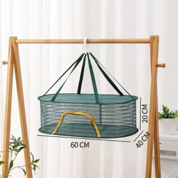 Sušilec z zadrgo za zelišča, začimbe, zeli, sadje,....