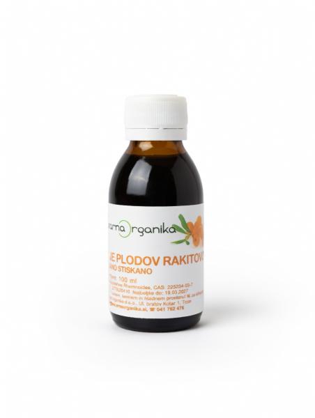 Olje plodov rakitovca, hladno stiskano