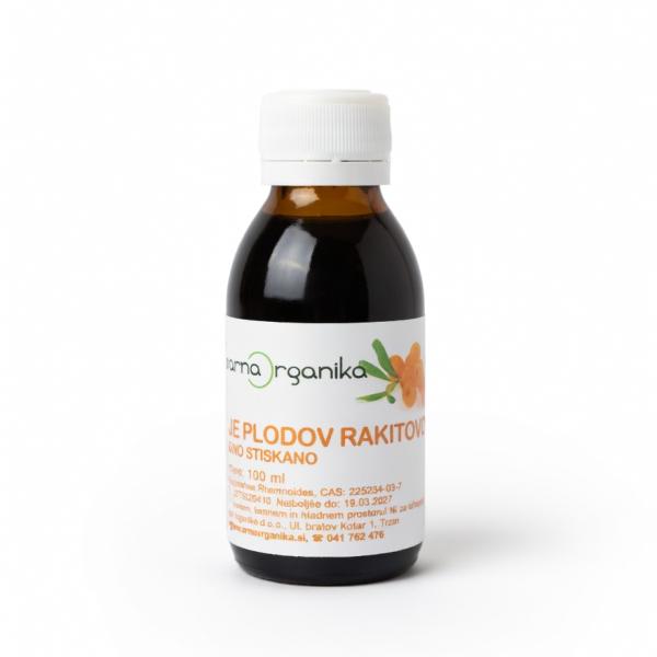 Olje plodov rakitovca, hladno stiskano