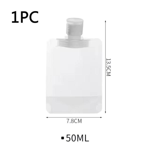 Potovalna embalaža za šampone, losjone, balzame (30, 50 ali 100 ml)