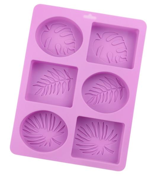 6 listov silikonski kalup