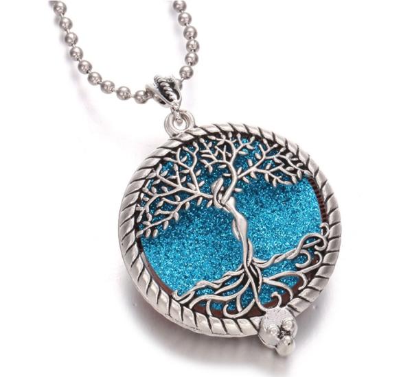 Verižica z obeskom/difuzorjem za eterična olja (filc)