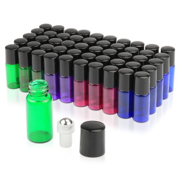3 ml Roll on stekleničke s kroglico (5 kosov)