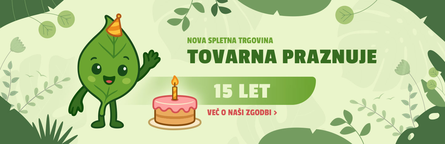 Tovarna praznuje 15 let